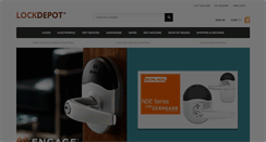 Desktop Screenshot of lock-depot.com